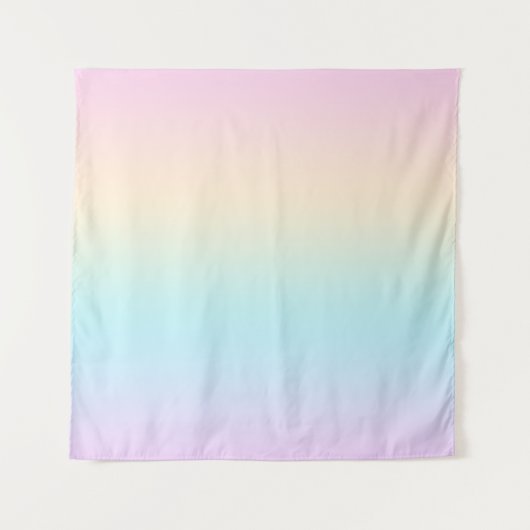 Tenture dégradé de couleur pastel (Devant)