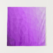 Tenture Dégradé de lavande violet motif de maille géométri (Devant (Horizontal))