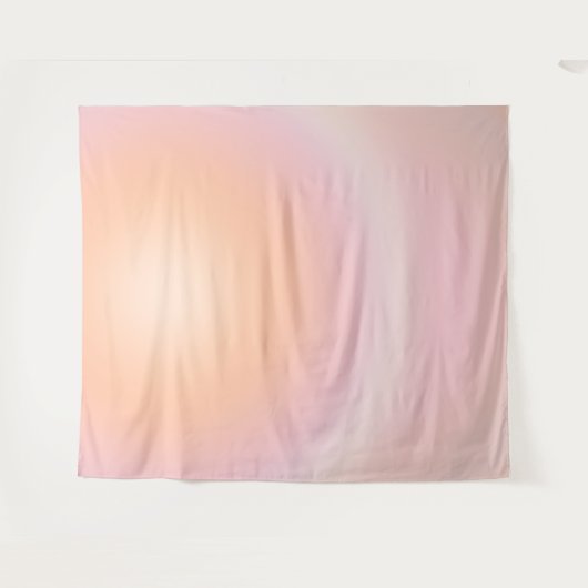 Tenture Dégradé Fuzz Peach (Devant (Horizontal))