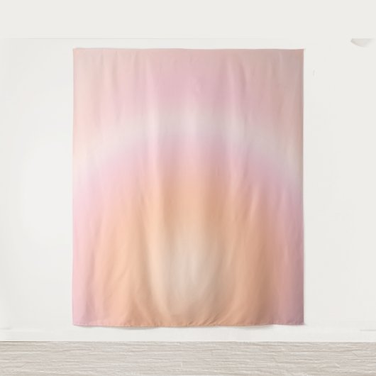Tenture Dégradé Fuzz Peach (Devant)