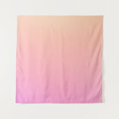 Tenture Dégradé rose et rose (Devant)