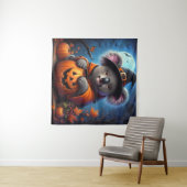 Tenture Déguisement de koala pour Halloween (En situation (horizontale))
