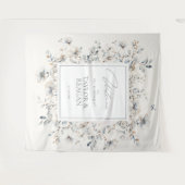 Tenture Délicat Fleur sauvage Aquarelle Arch Backdro ID110 (Devant (Horizontal))