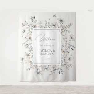 Tenture Délicat Fleur sauvage Aquarelle Arch Backdro ID110