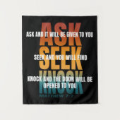 Tenture demander le bouton (Devant)