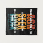 Tenture demander le bouton (Devant (Horizontal))