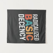 Tenture Démocratie Sociale Radicalisée Par Une Décence Fon (Devant (Horizontal))