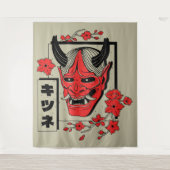 Tenture démon japonais (Devant)
