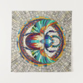 Tenture Dendroctone du scarab égyptien - Art mosaïque (Devant (Horizontal))