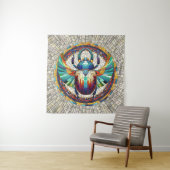 Tenture Dendroctone du scarab égyptien - Art mosaïque (En situation)