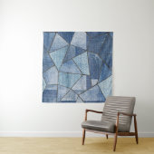 Tenture Dénim urbain : conception de maquillage désorganis (En situation)