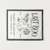 Tenture Dernier Boo avant de faire Bachelorette Halloween  (Devant (Horizontal))