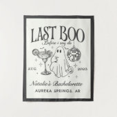 Tenture Dernier Boo avant de faire Bachelorette Halloween  (Devant)