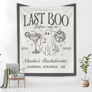 Tenture Dernier Boo avant de faire Bachelorette Halloween