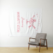 Tenture Dernier rodéo avant le mariage Week-end Style dess (En situation (horizontale))