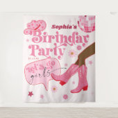 Tenture Dernier Rodéo Disco Bachelorette (Devant)