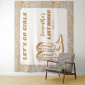 Tenture Dernier Rodeo Western Cowgirl Bachelorette Party (En situation)