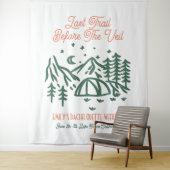 Tenture Dernier sentier avant le week-end Vail Bachelorett (En situation)