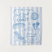Tenture Dernier Toast Sur La Côte Bachelorette (Devant)