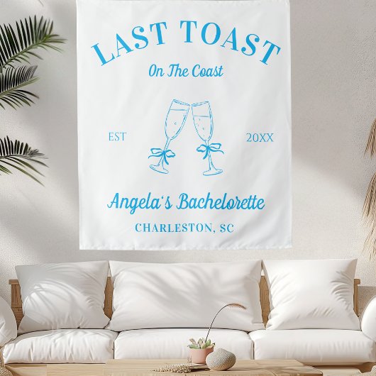 Tenture Dernier Toast Sur La Côte Bachelorette