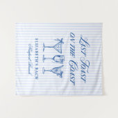 Tenture Dernier Toast sur la Côte Élégants Arcs Dessinés à (Devant (Horizontal))