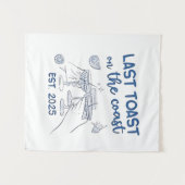 Tenture Dernier Toast sur la Côte Est 2025 (Devant (Horizontal))