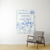 Tenture Dernier Toast Sur Les Pistes Week-end Enterrement (En situation)