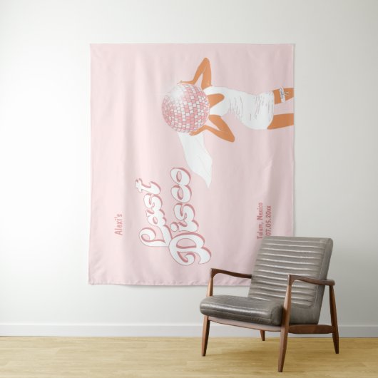 Tenture Dernière Célibataire en Discothèque (En situation)