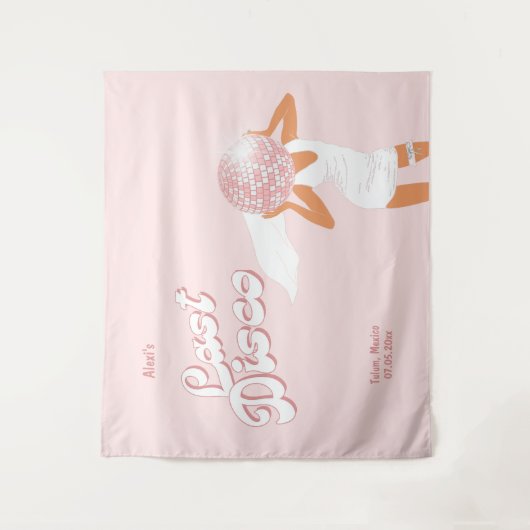 Tenture Dernière Célibataire en Discothèque (Devant)