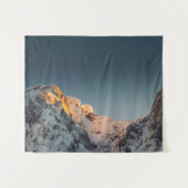 Tenture Dernière lumière avant le coucher du soleil sur le (Devant (Horizontal))