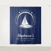 Tenture Dernière voile avant la Veuve Blue Enterrement de  (Devant)