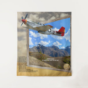 TENTURE DES AVIONS TUSKEGEE VOLANT SORTIR DE LA PHOTO