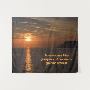 Tenture Des couchers de soleil comme des aperçus des rues