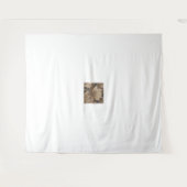 Tenture Des fleurs d'indigo mourantes à côté du chemin ver (Devant (Horizontal))