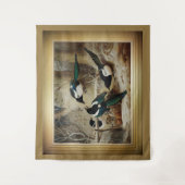 Tenture Des Magpies Autour D'Une Femme Morte Capercaillie (Devant)