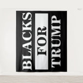 Tenture Des Noirs Pour Trump (Devant)