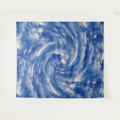 Tenture Des nuages qui tourbillonnent...... (Devant (Horizontal))
