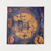 Tenture Des Nuits Spooktaculaires Attendent ! (Devant (Horizontal))