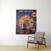 Tenture Des Nuits Spooktaculaires Attendent ! (En situation)