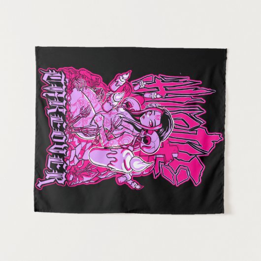 Tenture Des profondeurs (Devant (Horizontal))