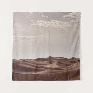 Tenture DÉSERT Brown SOUS LES NUAGES BLANCS