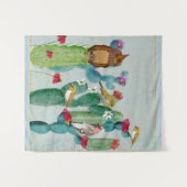 TENTURE DÉSERT D'OISEAUX DE CHANSON (Devant (Horizontal))