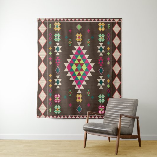 Tenture Desert Soul: Moroccan Heritage Charm (En situation)