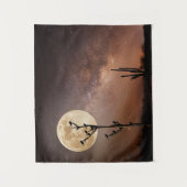 Tenture Deserts | Cactus With Birds in Desert (Devant)