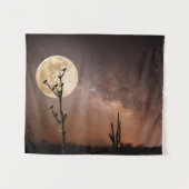 Tenture Deserts | Cactus With Birds in Desert (Devant (Horizontal))