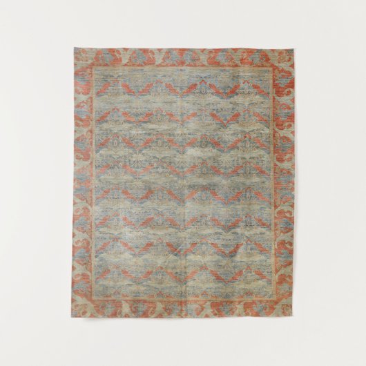 Tenture Desi Gned Carpet I Burange Orange Rust  (Devant)