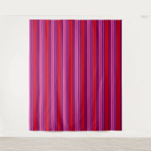 Tenture Design à rayures verticales rose violet rouge (Devant)