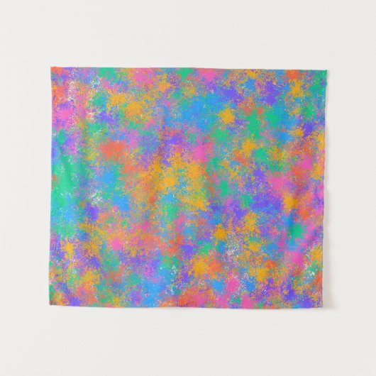 Tenture Design Abstrait coloré (Devant (Horizontal))