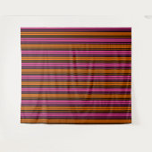 Tenture Design bandes verticales orange rose noir (Devant (Horizontal))
