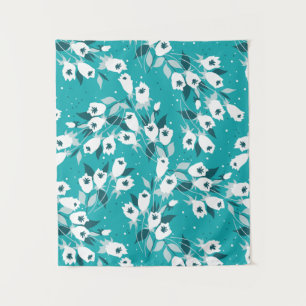 Tenture Design d'art botanique Motif élégant à la fleur de